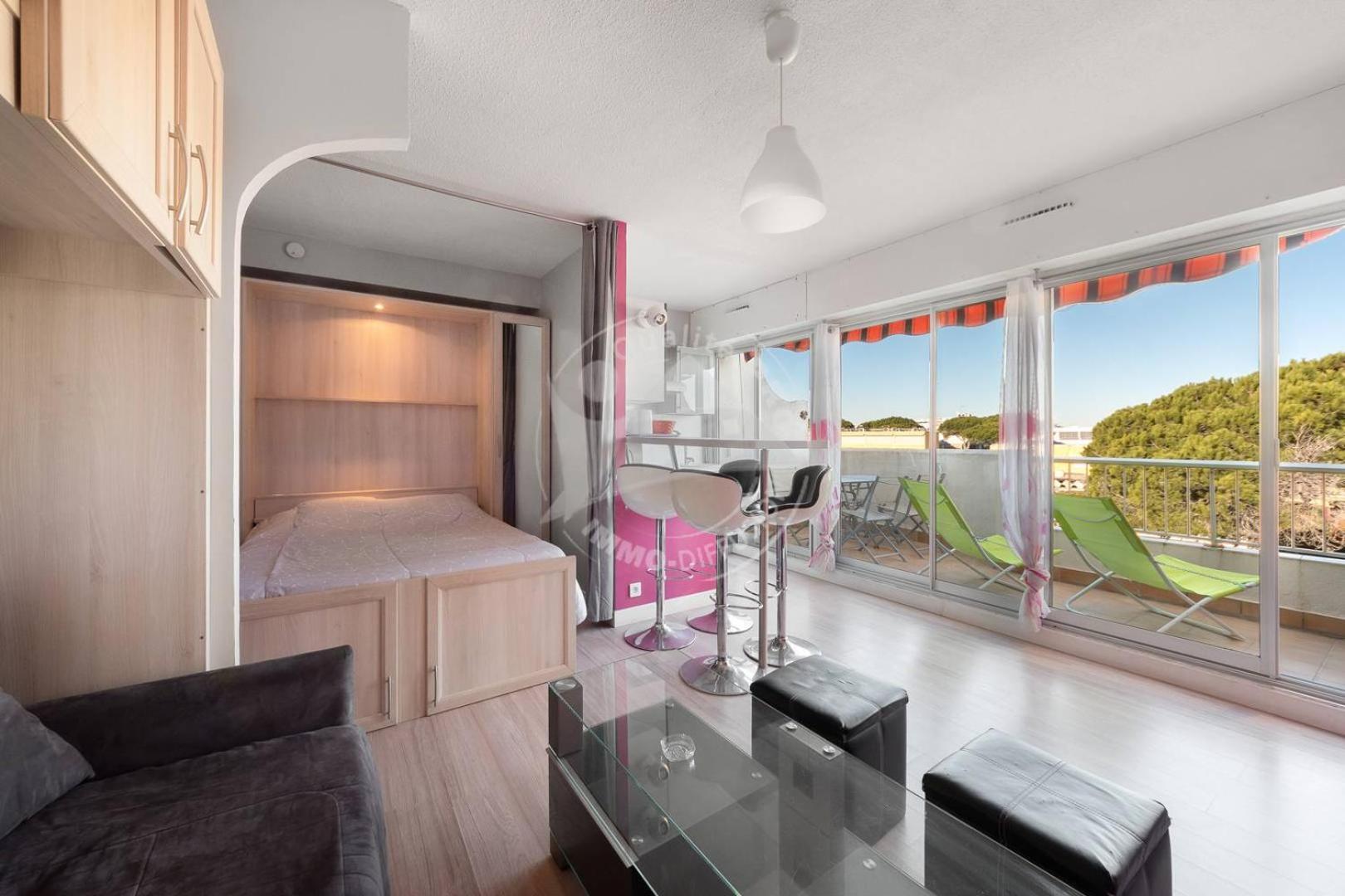 As9557 - Studio Vue Sur La Mer Avec Parking Prive Proche Centre Ville เลอ โกร-ดู-รัว ภายนอก รูปภาพ